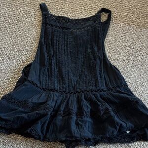 Free People Black Tank Top